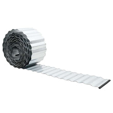 Gras Rand Zilver 1000 x 15 x 0.03 cm Gegalvaniseerd staal