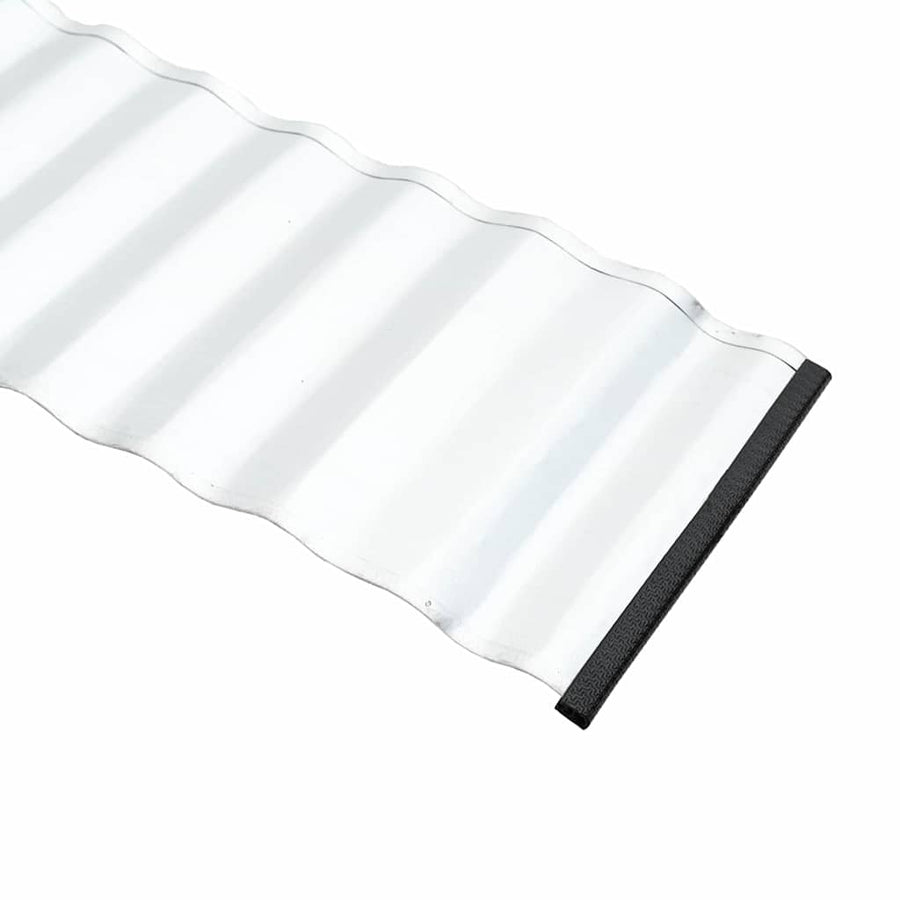 Gras Rand Zilver 1000 x 20 x 0,03 cm