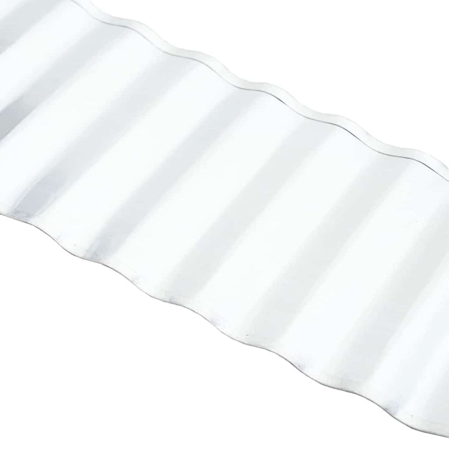 Gras Rand Zilver 1000 x 20 x 0,03 cm