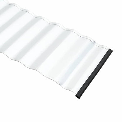Gras Rand Zilver 1000 x 25 x 0,03 cm