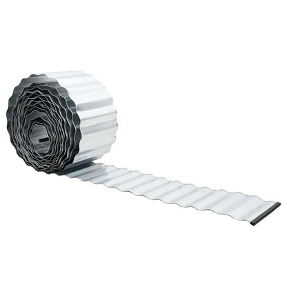 Gras Rand Zilver 1000 x 25 x 0,03 cm