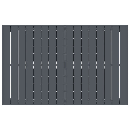 Tuin eettafelset 9 pcs Antraciet Staal