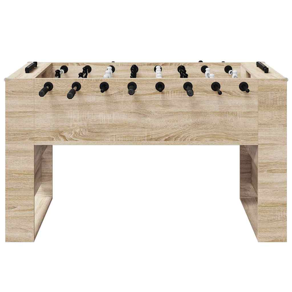 Voetbaltafel 2 pcs Sonoma Eiken 146,5 x 74 x 85 cm Bewerkt hout