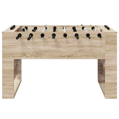 Voetbaltafel 2 pcs Sonoma Eiken 146,5 x 74 x 85 cm Bewerkt hout