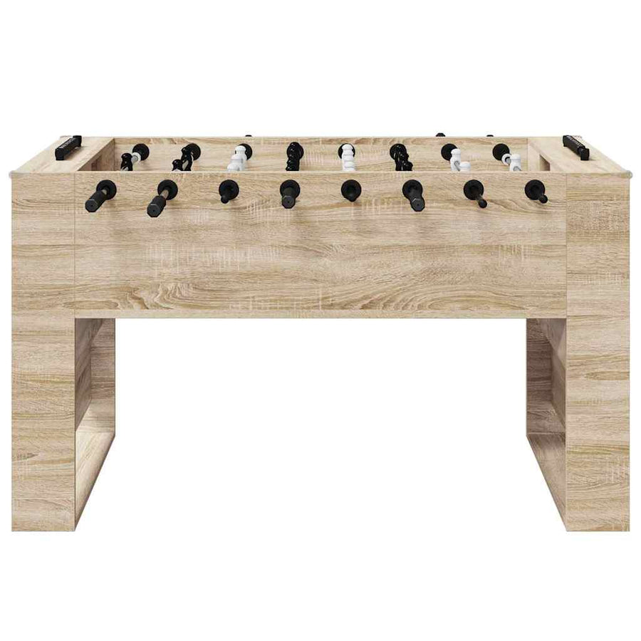 Voetbaltafel 2 pcs Sonoma Eiken 146,5 x 74 x 85 cm Bewerkt hout