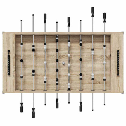 Voetbaltafel 2 pcs Sonoma Eiken 146,5 x 74 x 85 cm Bewerkt hout