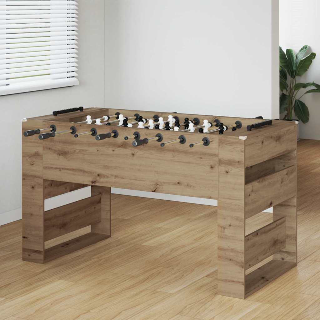 Voetbaltafel 2 pcs Artisan Eiken 146,5 x 74 x 85 cm
