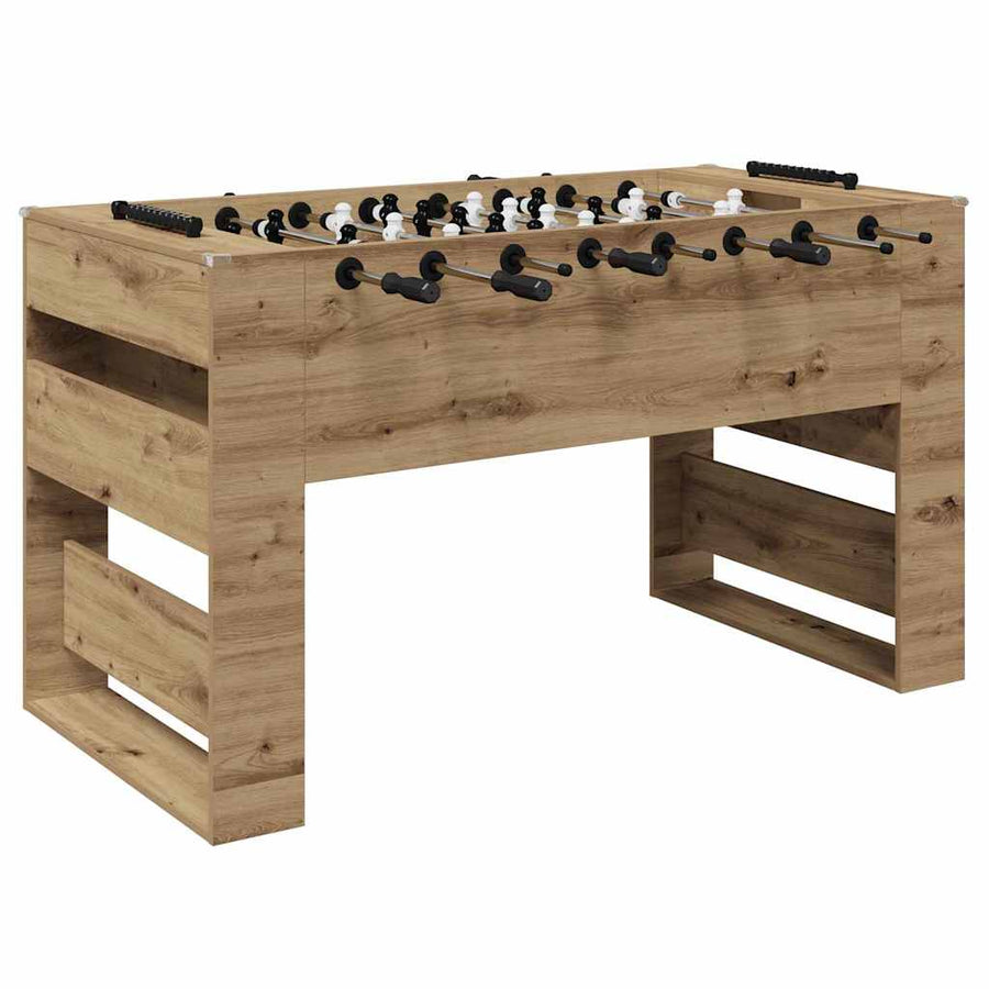 Voetbaltafel 2 pcs Artisan Eiken 146,5 x 74 x 85 cm