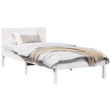 Bedframe Wit 80 x 200 cm Massief grenenhout