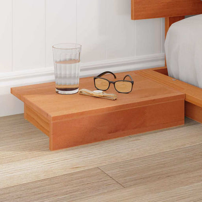 Bedframe Bruin Hout 150 x 200 cm Wasbruin