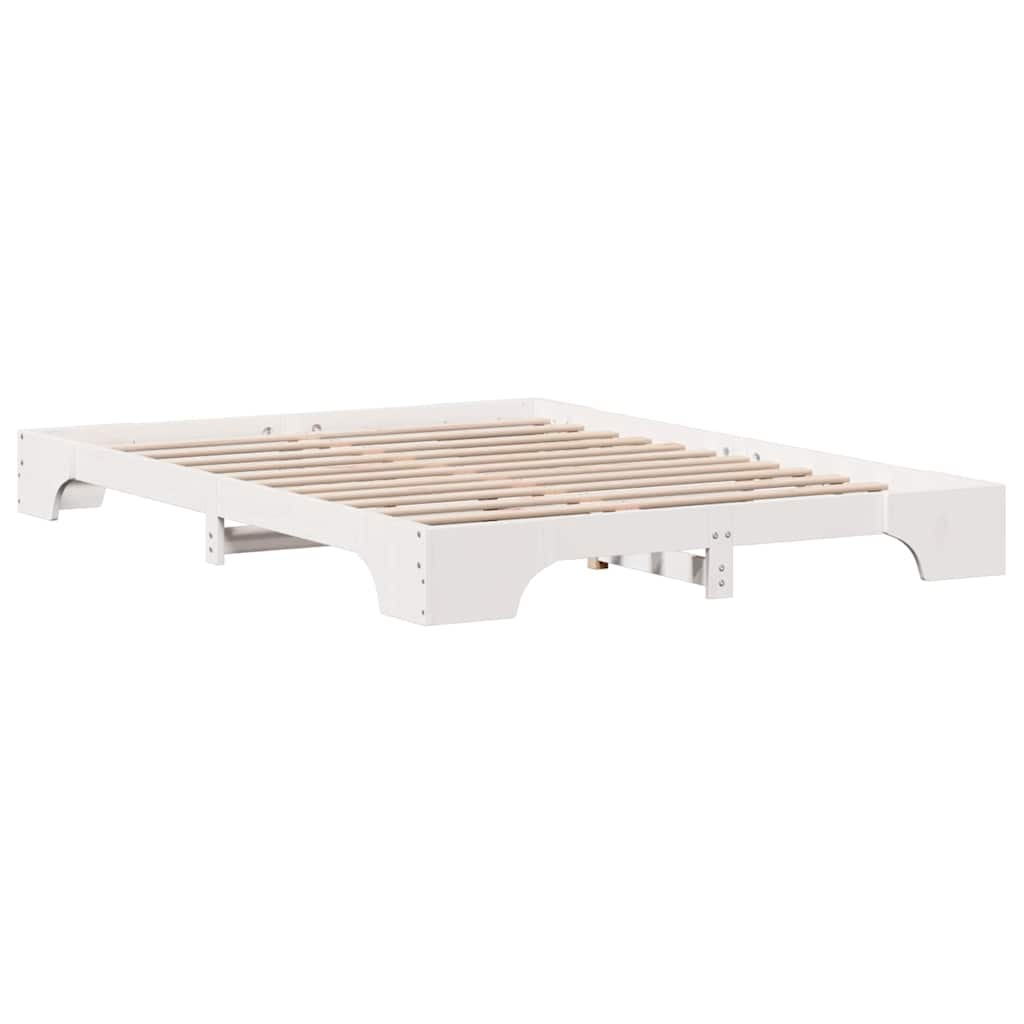 Wit Bedframe 160x200 cm van Massief Grenenhout