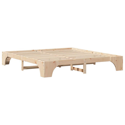 Bedbodem 200x200 cm Massief Grenen Hout