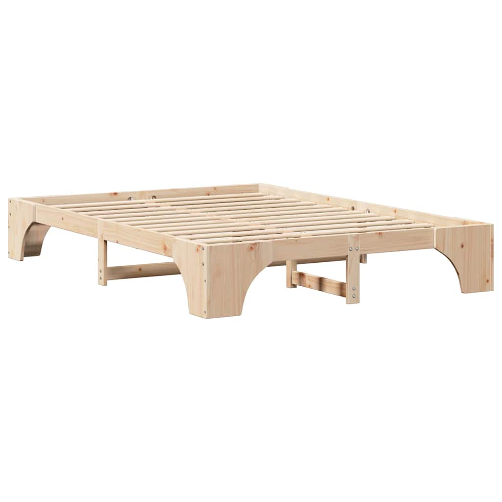Bedframe 160x200 cm Massief Grenenhout