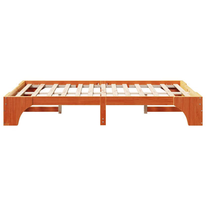 Bedbodem Gewaxte Bruin 120x190 cm Massief Grenenhout