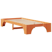 Bedframe Wasbruin 80 x 200 cm Massief grenenhout