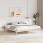 Bedframe 180x200 cm massief grenenhout met nachttafels
