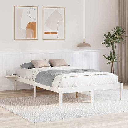 Bedframe met nachttafels Wit 120 x 190 cm Wit