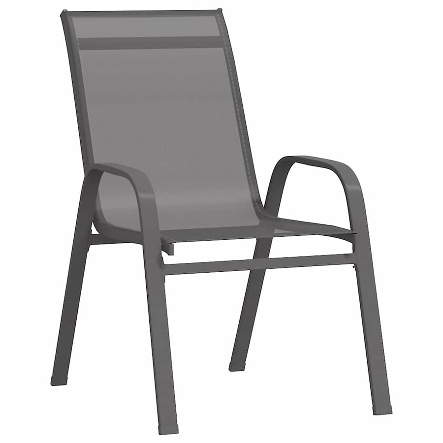Tuin Eetset 5 Pcs Textilene En Staal 4-persoons