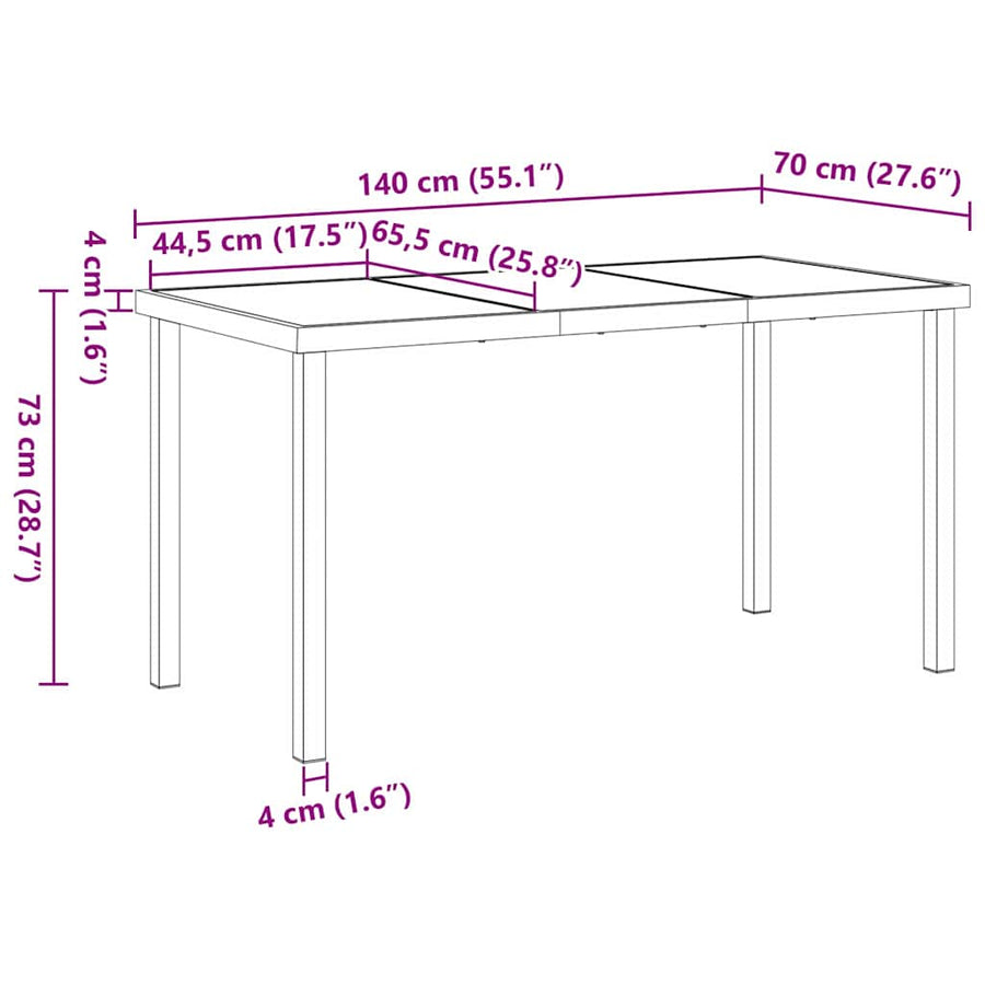 Tuin eettafelset met kussen 5 pcs Zwart poly rattan