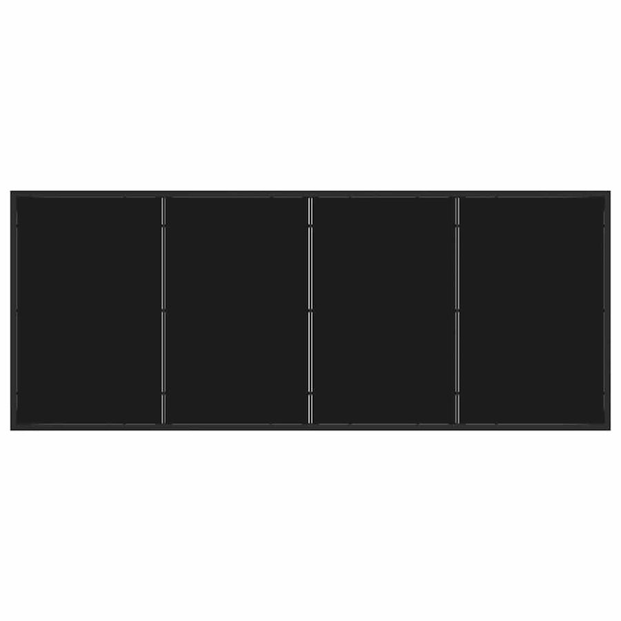 Tuin Eettafelset Met Kussen 9 Pcs Beige Poly Rattan