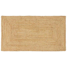 Gebied Tapijt Beige 80 x 200 cm Jute