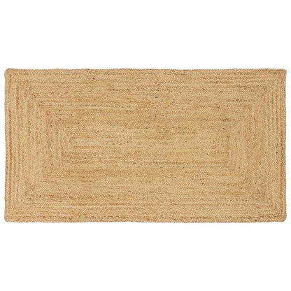Gebied Tapijt Beige 80 x 200 cm Jute