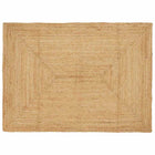 Area Rug Beige 120 x 170 cm Jute