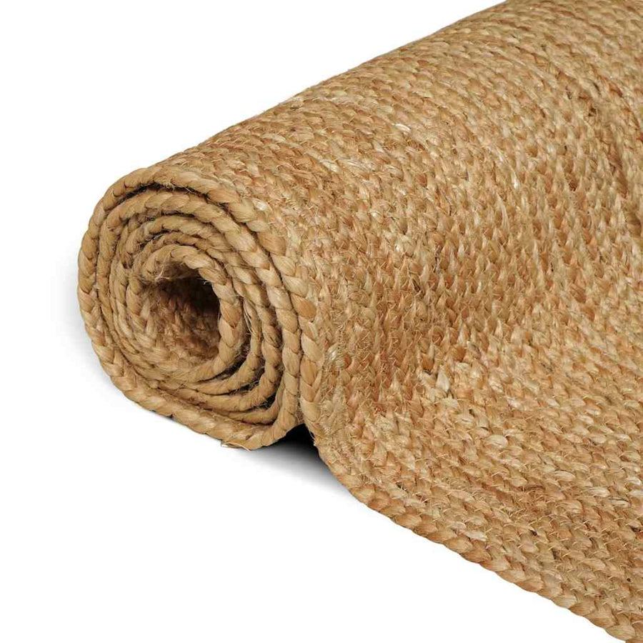 Gebied Tapijt Beige 200 x 290 cm Jute
