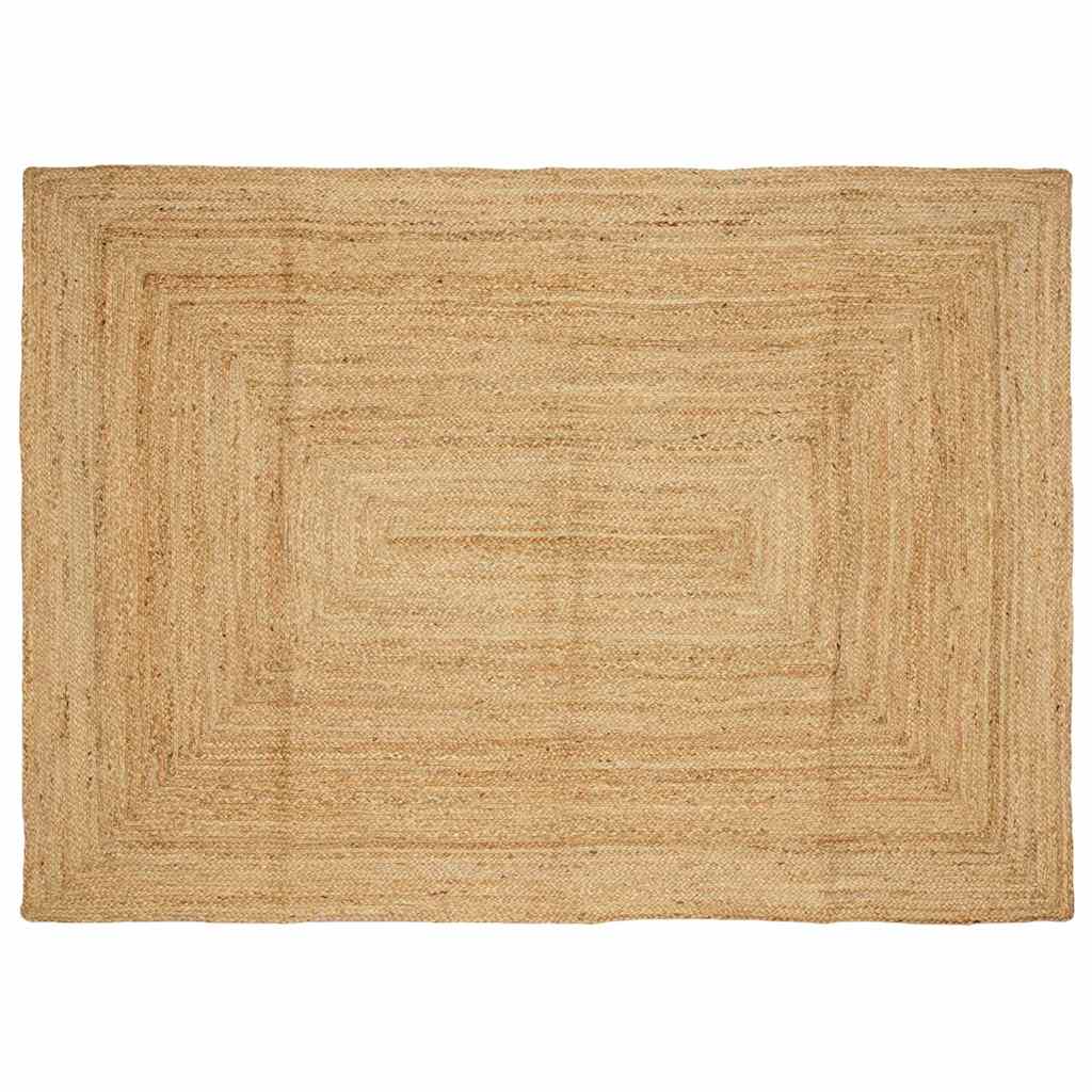 Gebied Tapijt Beige 200 x 290 cm Jute