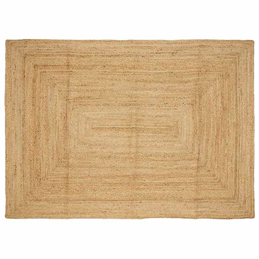 Gebied Tapijt Beige 200 x 290 cm Jute