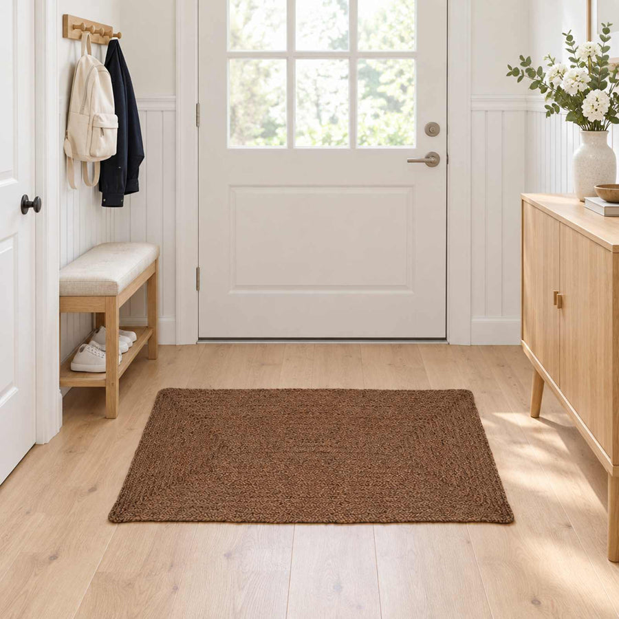 Gebied Tapijt Grijs 80 x 150 cm Jute