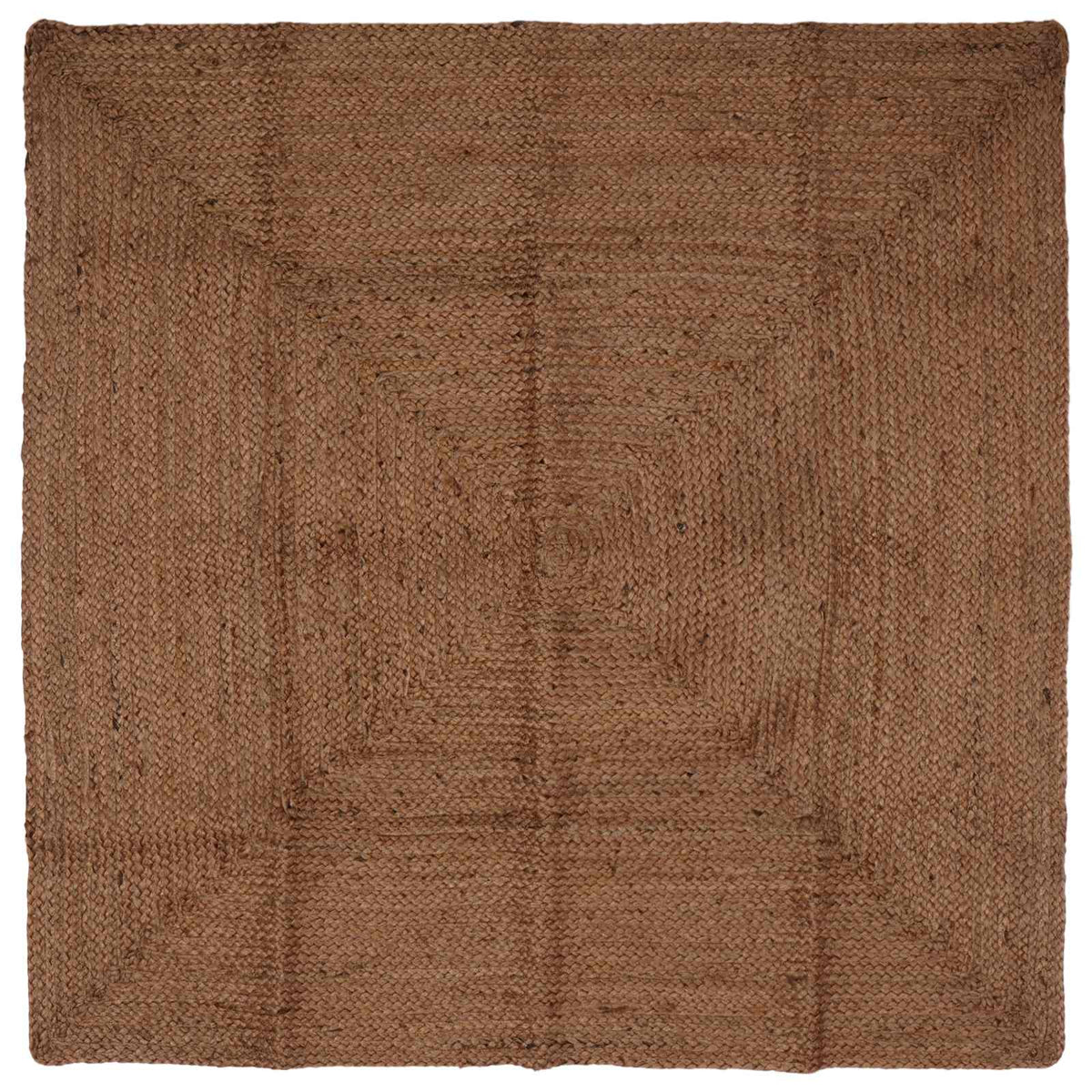 Gebied Tapijt Grijs 120 x 120 cm Jute
