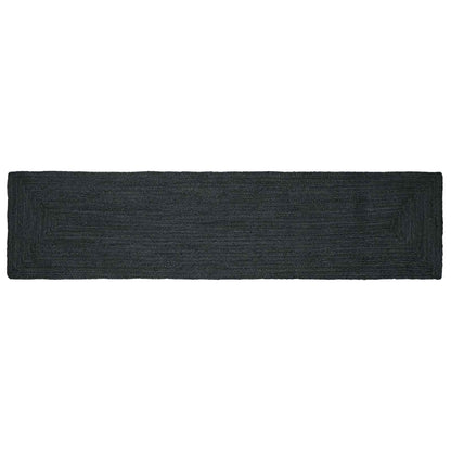 Vloerkleden Rechthoekig Donkergrijs 60 x 300 cm Jute