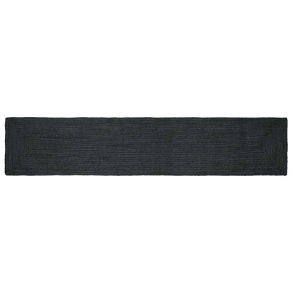 Vloerkleden Rechthoekig Donkergrijs 60 x 400 cm Jute