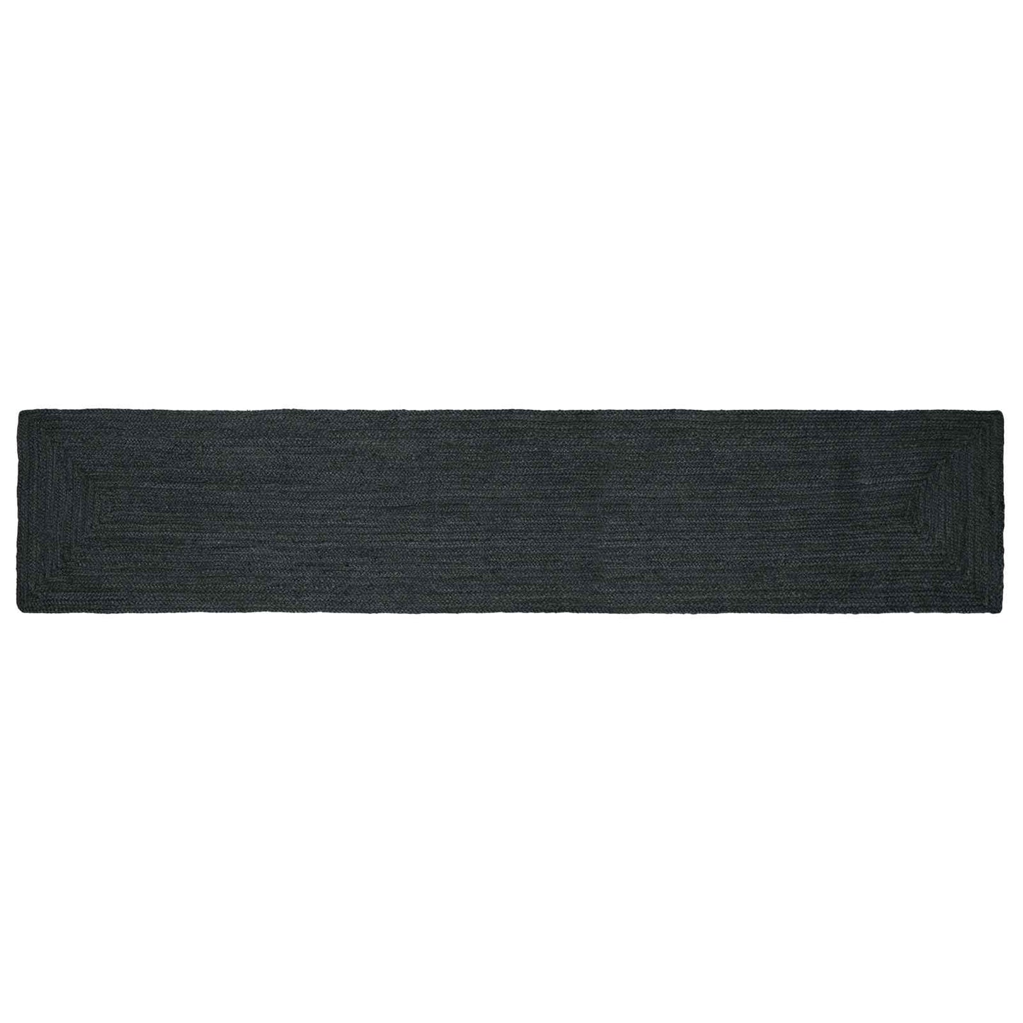 Vloerkleden Rechthoekig Donkergrijs 80 x 400 cm Jute
