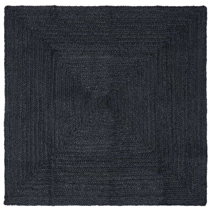 Vloerkleden Vierkant Donkergrijs 160 x 160 cm Jute