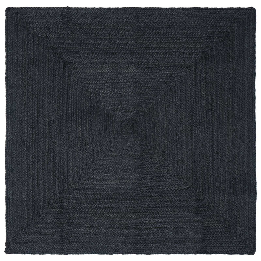 Vloerkleden Vierkant Donkergrijs 240 x 240 cm Jute