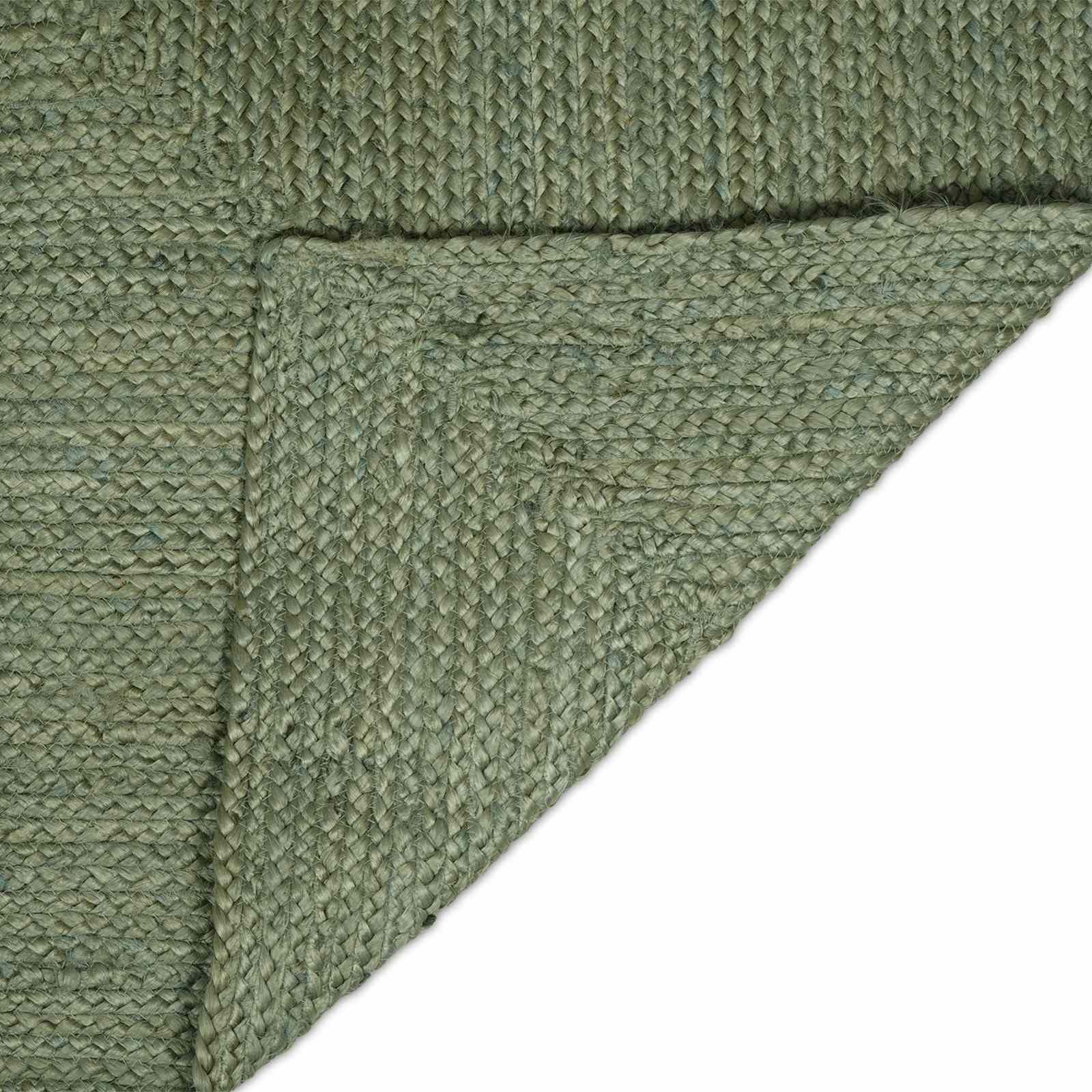 Vloerkleden Rechthoekig Olijfgroen 60 x 300 cm Jute