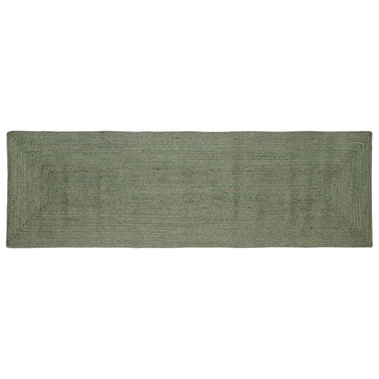 Vloerkleden Rechthoekig Olijfgroen 80 x 200 cm