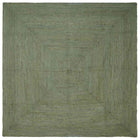 Rugs Square Olive Green 300 x 300 cm Jute