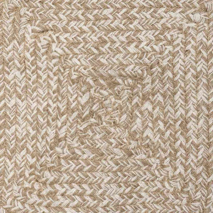 Tapijt Natuurlijk en wit 80 x 250 cm Jute