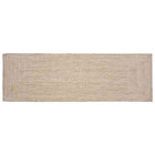 Rugs Rectangular Natural and White 80 x 300 cm Jute