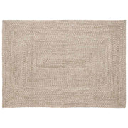 Vloerkleed jute 120x170 cm natuurlijk wit