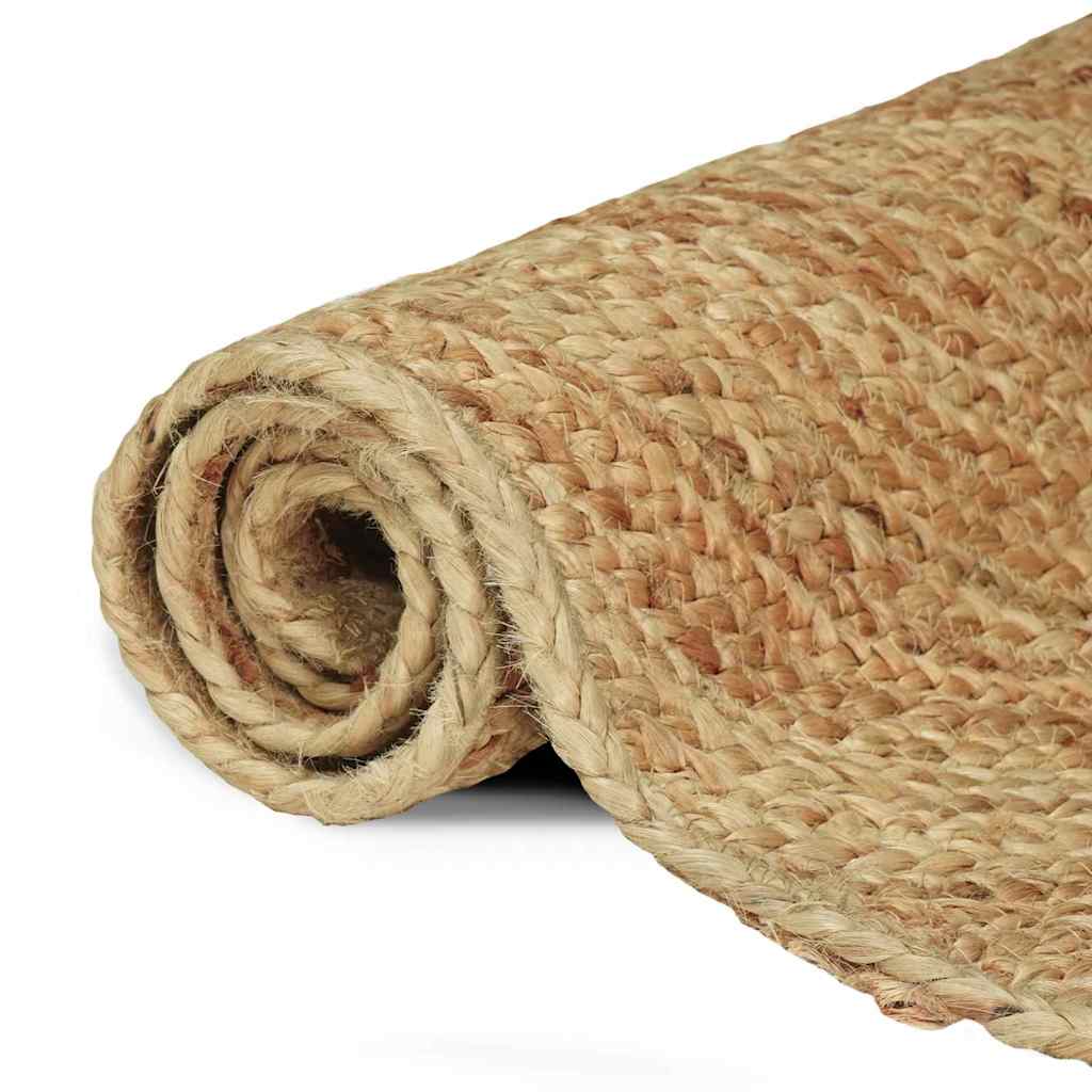 Vloerkleed Bruin Jute 60 x 300 cm Naturel