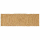 Rugs Rectangular Brown 80 x 200 cm Jute