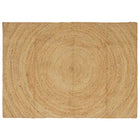 Rugs Rectangular Brown 120 x 170 cm Jute