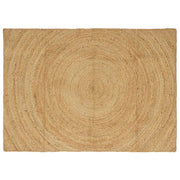 Vloerkleed jute 140x200 cm bruin
