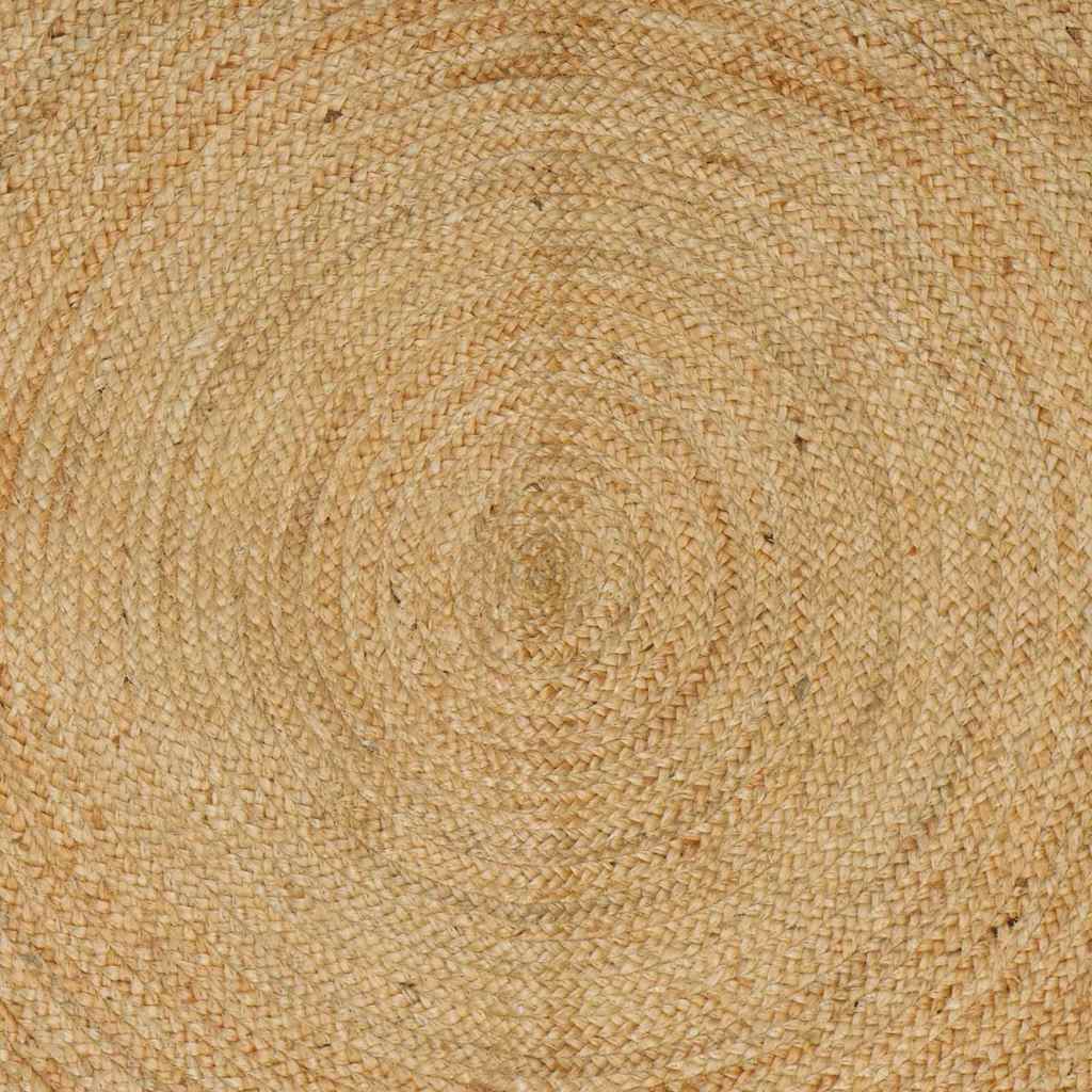 Vloerkleed Bruin Jute 160 x 230 cm Naturel