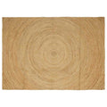 Vloerkleden Rechthoekig Bruin 160 x 230 cm Jute