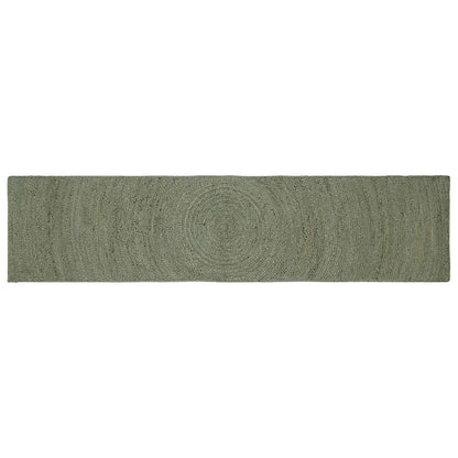 Vloerkleden Olijfgroen 60 x 200 cm Jute